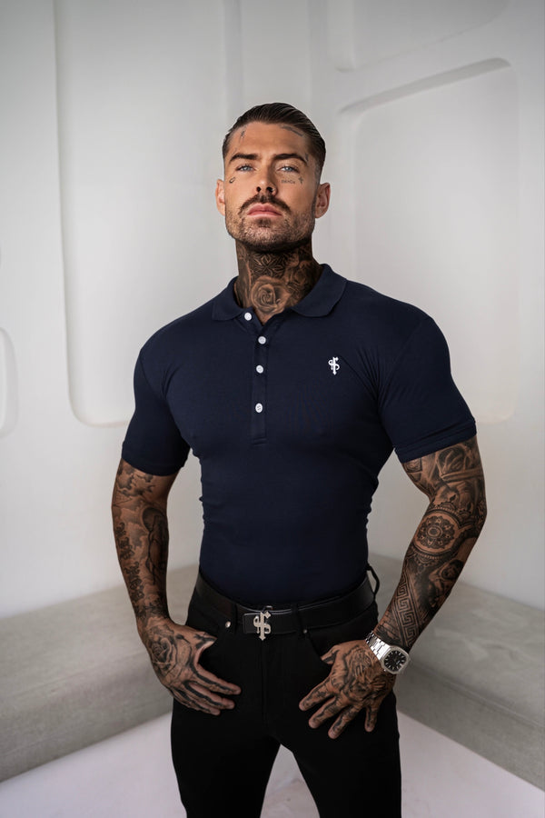 Father Sons Classic Navy Polo Shirt - FSH044