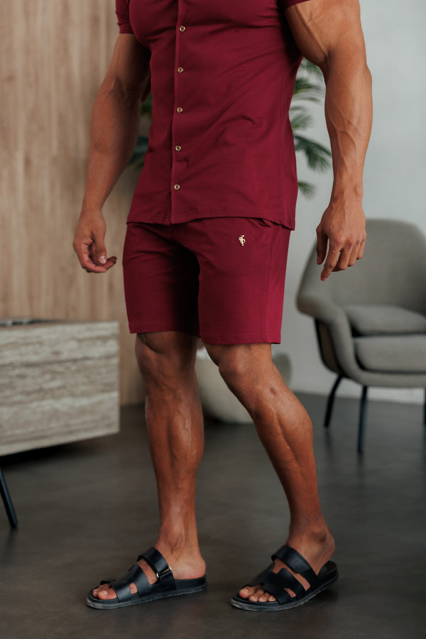 Father Sons Wine Pique Shorts - FSH1391